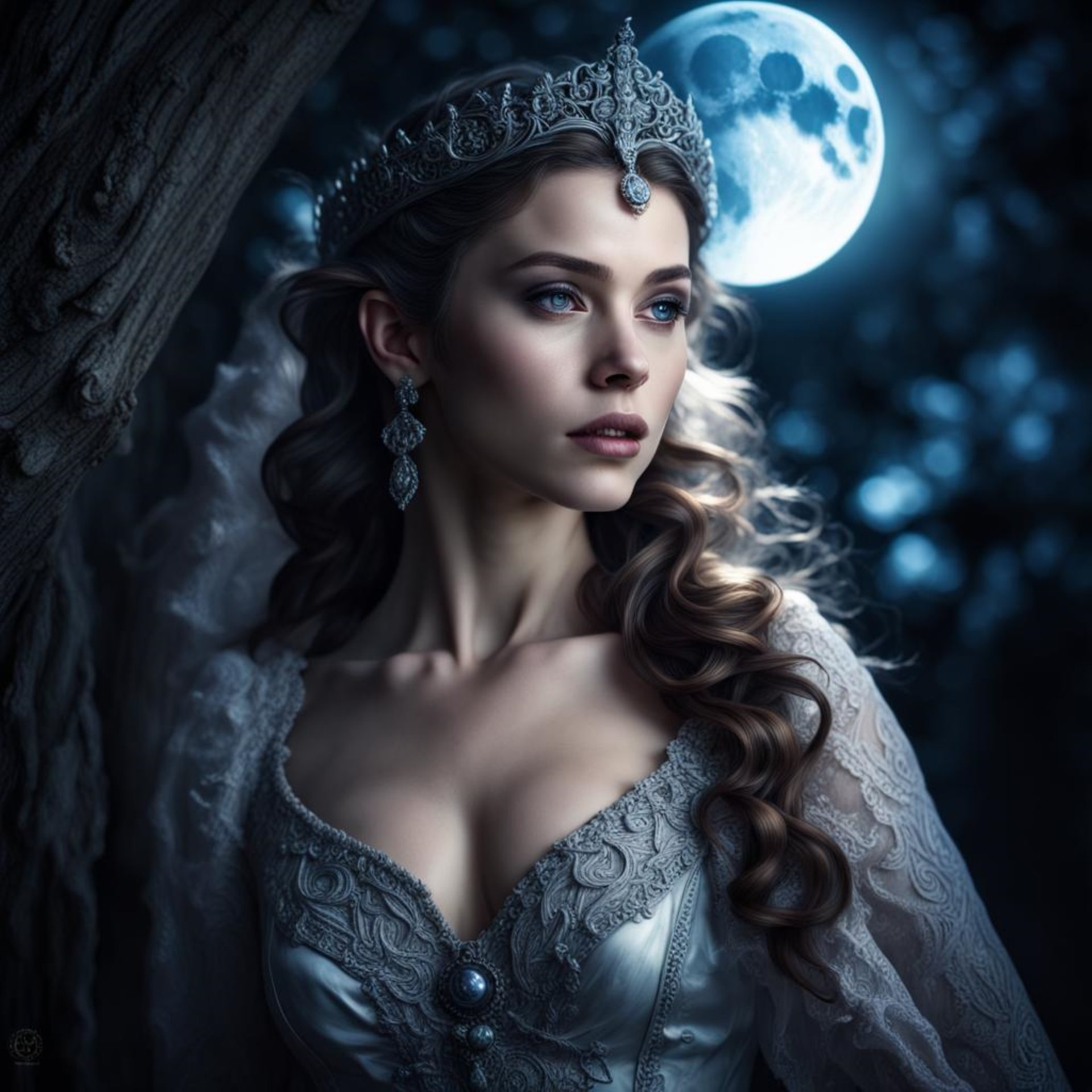 The Chronicles of Lumiara: Seraphina, the Moonlight Enchantress