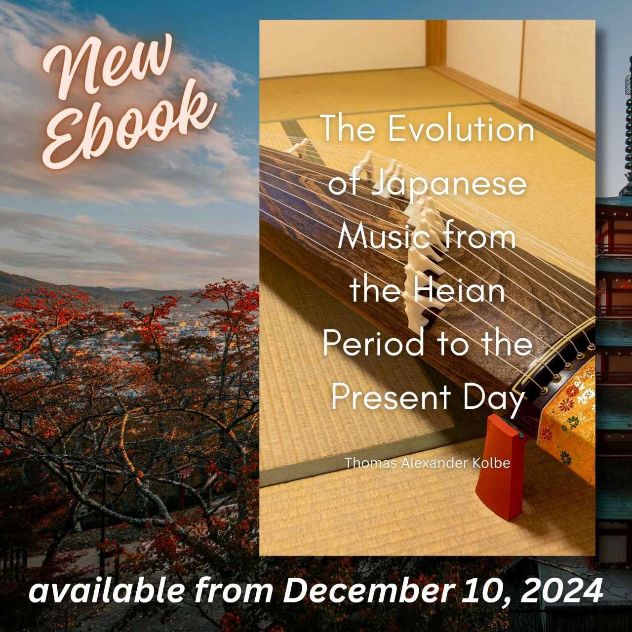 Kolbe’s essay on Japanese music history available as an Ebook from December 2024